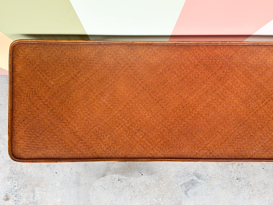 West Indies Style Rattan Console