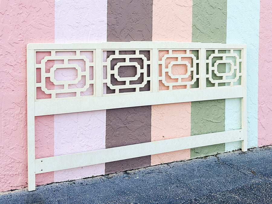 Fretwork King Headboard