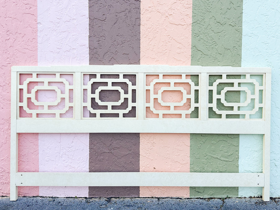 Fretwork King Headboard