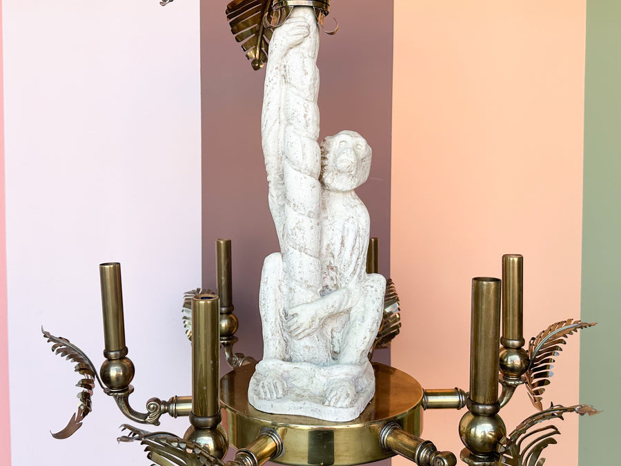 Funky Monkey Brass Chandelier