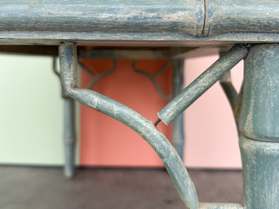 Ficks Reed Faux Bamboo Bench