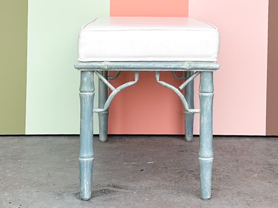 Ficks Reed Faux Bamboo Bench