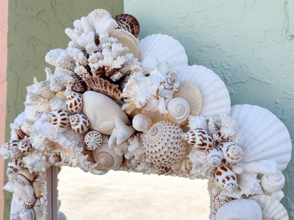Naturally Beautiful Shell Mirror