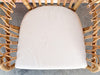 Pair of Coastal Chic Rattan Accent Chairs