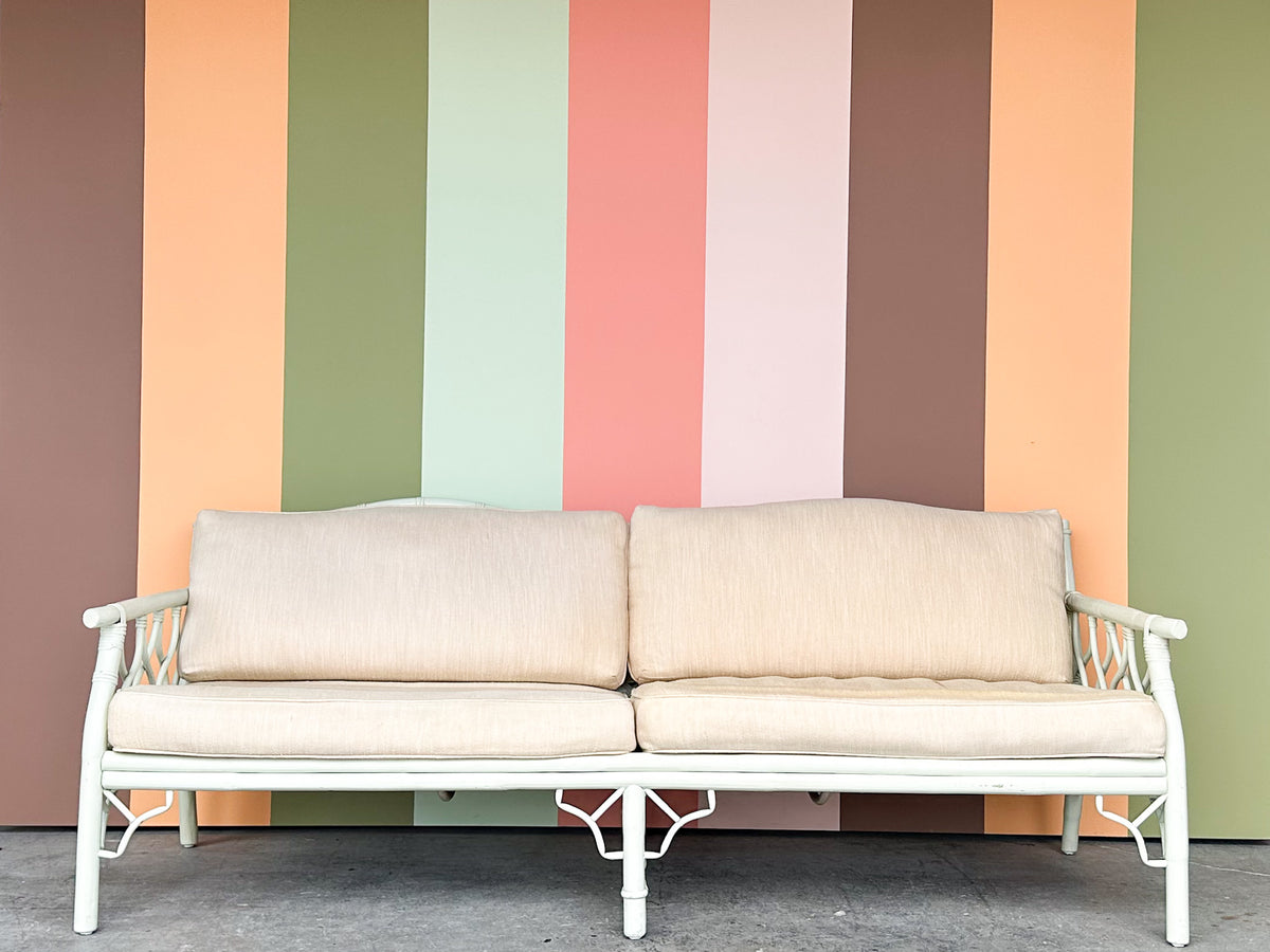 Ficks Reed Rattan Sofa
