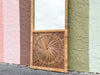 Island Chic Rattan Medallion Mirror