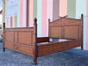 Tortoiseshell Bamboo Queen Bed by Ralph Lauren