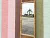 Island Chic Rattan Medallion Mirror