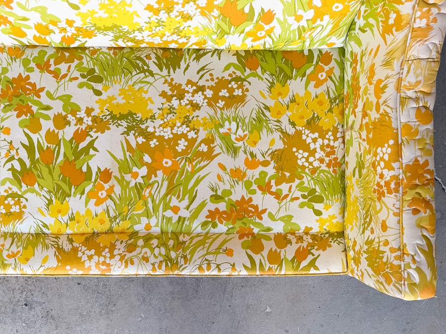 Flower Power Upholstered Sofa
