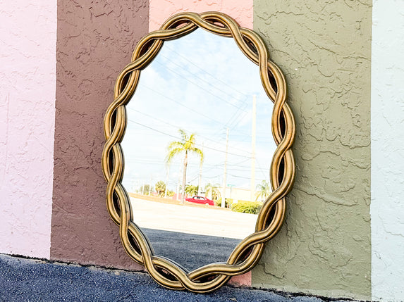 Regency Rope Weave Mirror
