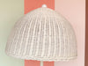 Wicker Chic Floor Lamp
