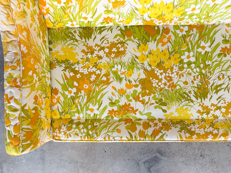 Flower Power Upholstered Sofa
