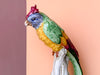 Colorful Majolica Parrot