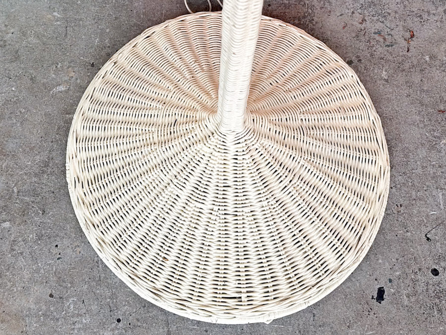 Wicker Chic Floor Lamp
