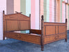 Tortoiseshell Bamboo Queen Bed by Ralph Lauren