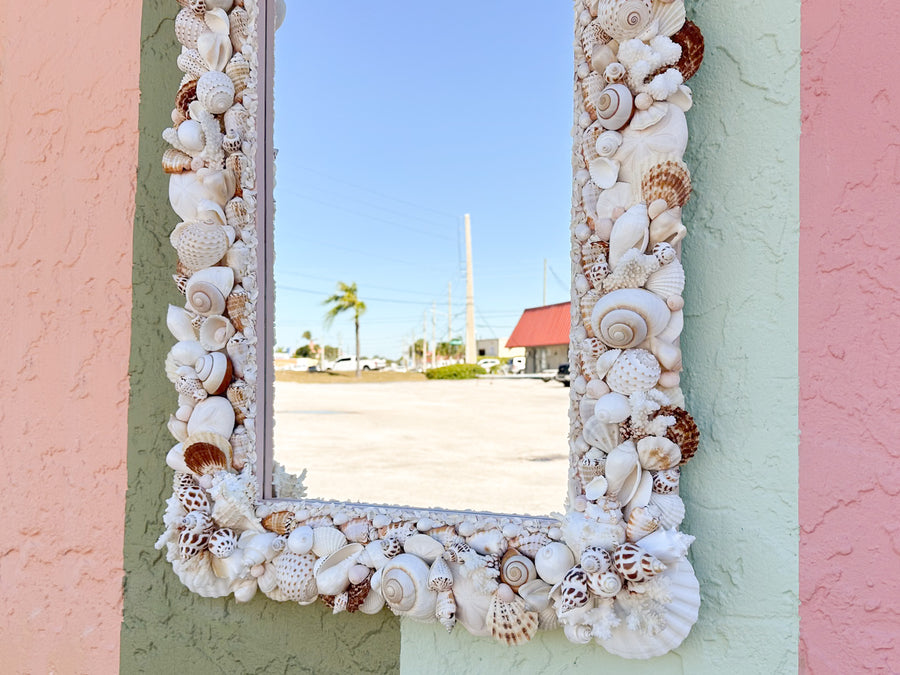 Naturally Beautiful Shell Mirror