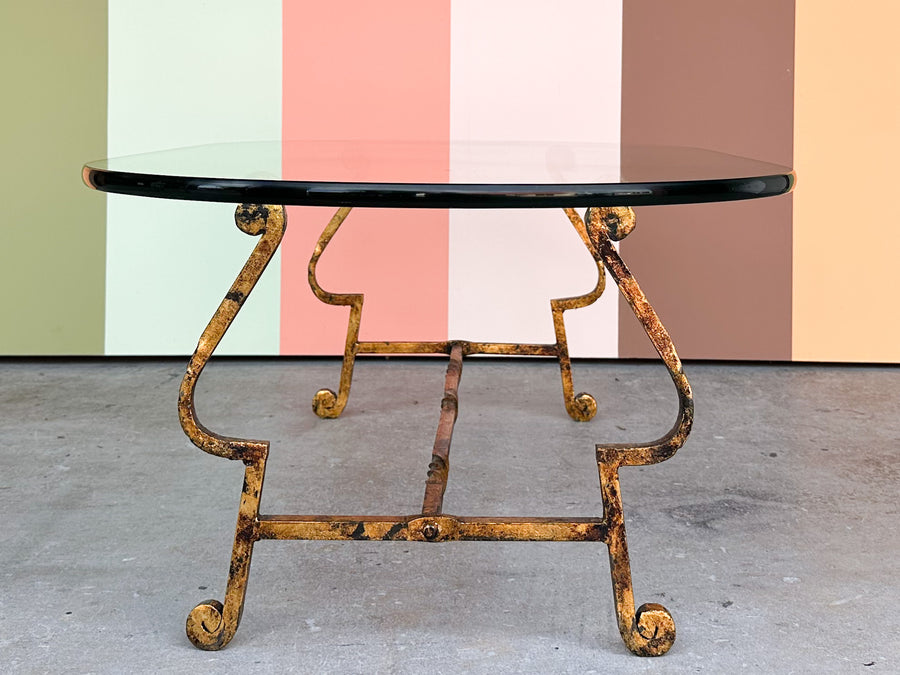 Regency Style Metal Coffee Table
