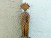 Pair of Petite Brass Palm Wall Sconces