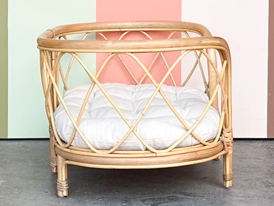 Rattan Dog Bed
