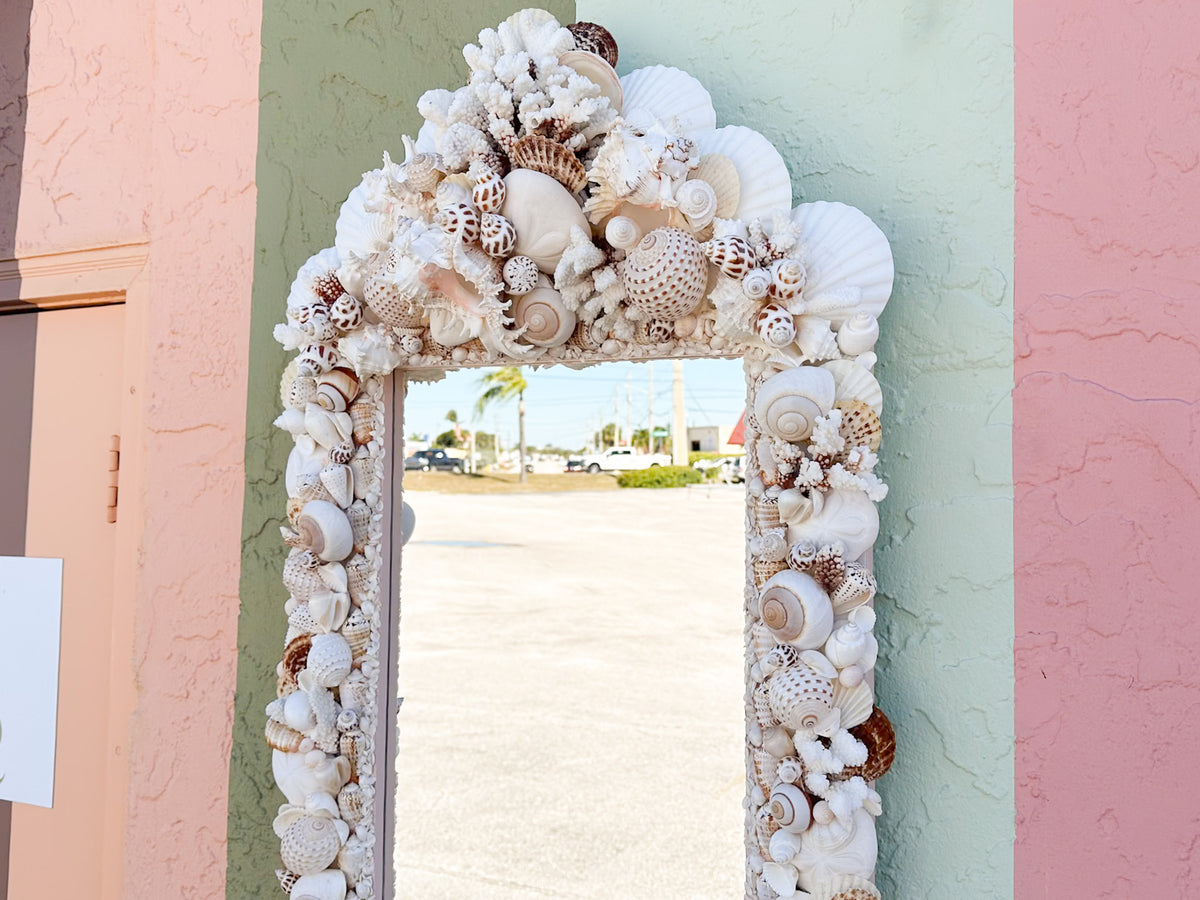 Naturally Beautiful Shell Mirror