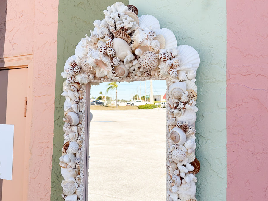 Naturally Beautiful Shell Mirror