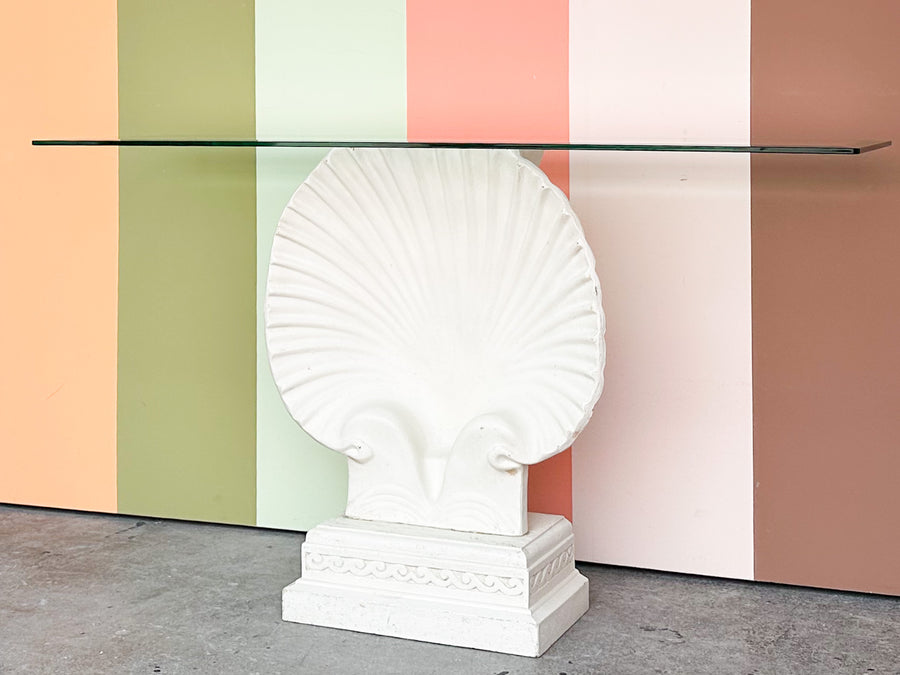Coastal Chic Shell Console