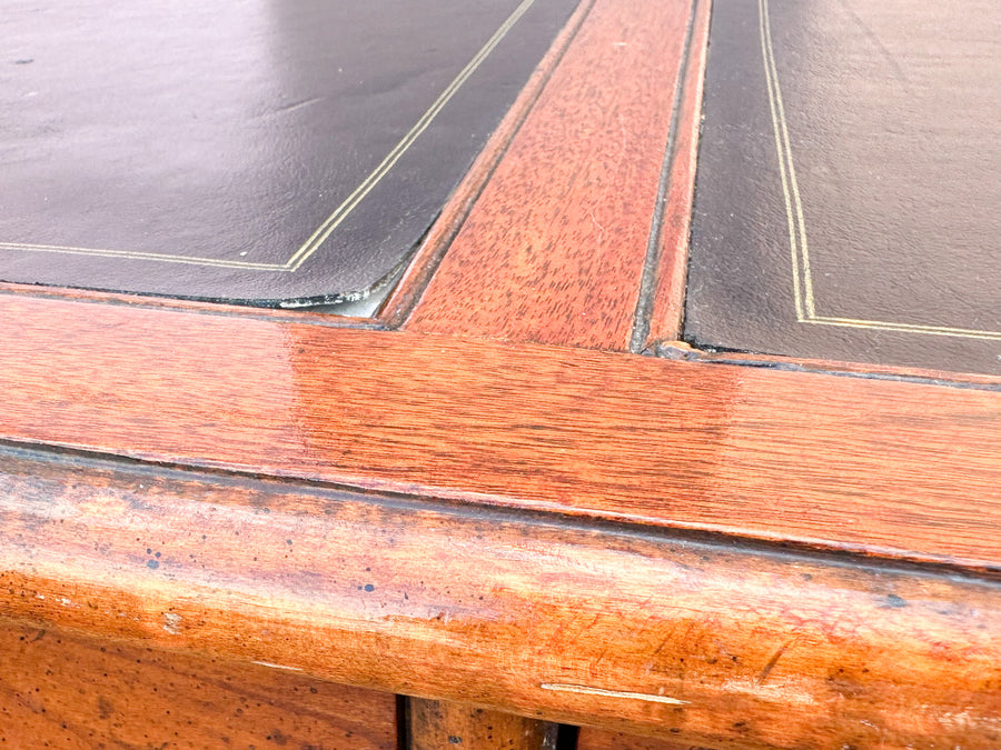 Handsome Faux Bamboo Desk