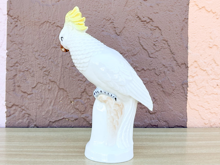 Cute Ceramic Cockatoo
