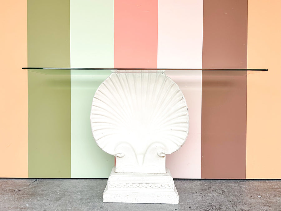 Coastal Chic Shell Console