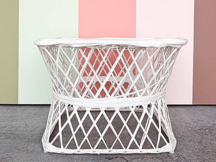 Webspun Outdoor Ottoman