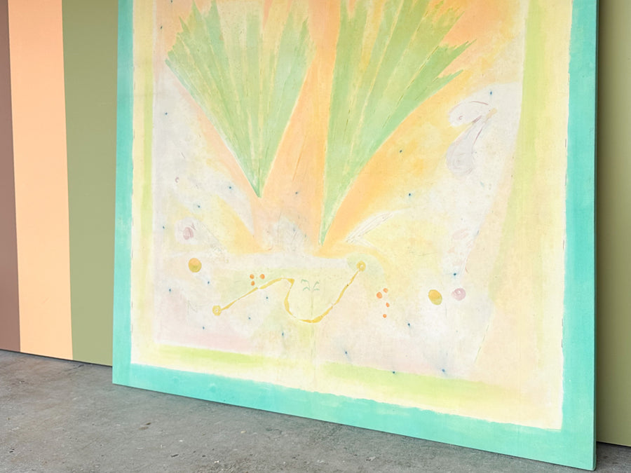 Tropical Palm Beach Original Art