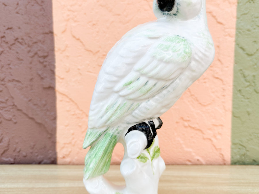 Yellow and Green Tropical Cockatoo