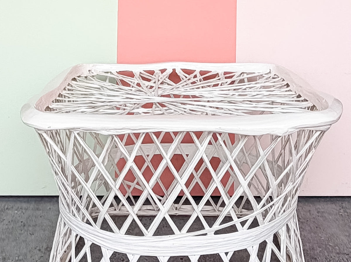 Webspun Outdoor Ottoman