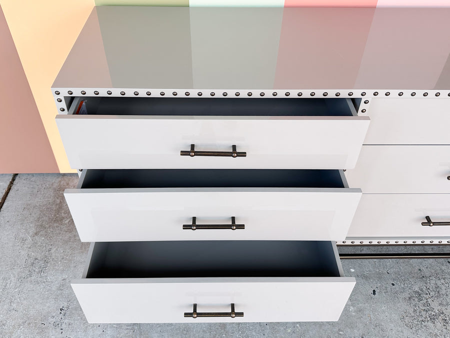 Modern Nailhead Dresser