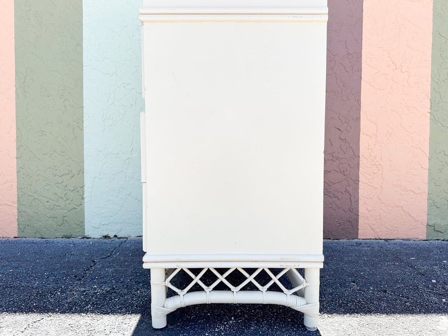 Ficks Reed Faux Bamboo Tall Chest