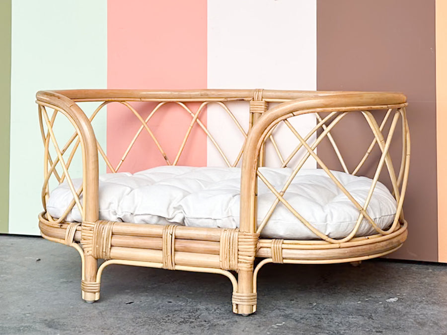 Rattan Dog Bed