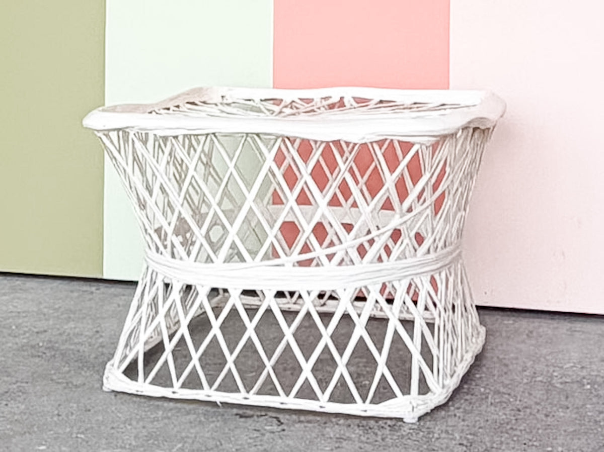 Webspun Outdoor Ottoman