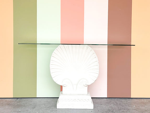 Coastal Chic Shell Console