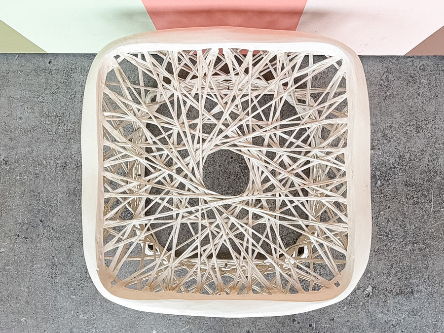 Webspun Outdoor Ottoman