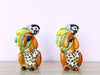 Pair of Lynn Chase Monkey Salt and Pepper Set