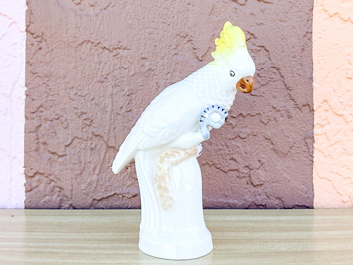 Cute Ceramic Cockatoo