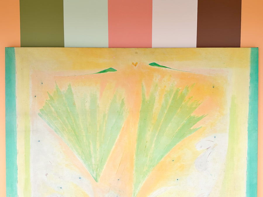 Tropical Palm Beach Original Art