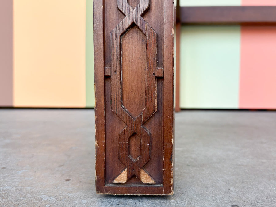 Handsome Fretwork Coffee Table