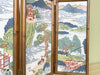 Pagoda Scene Needlepoint Folding Art