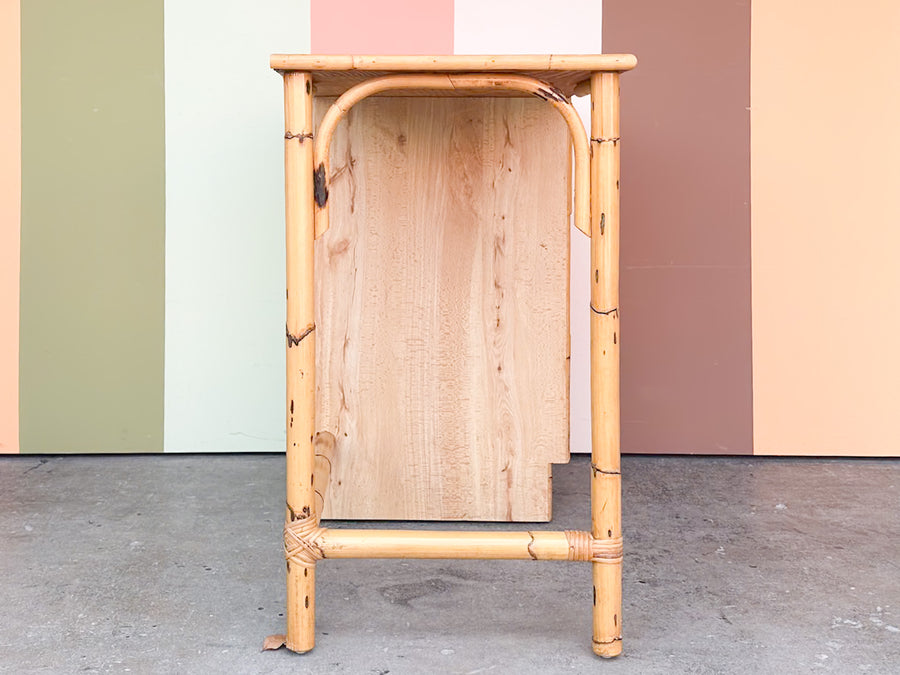 Cute Rattan Writing Desk