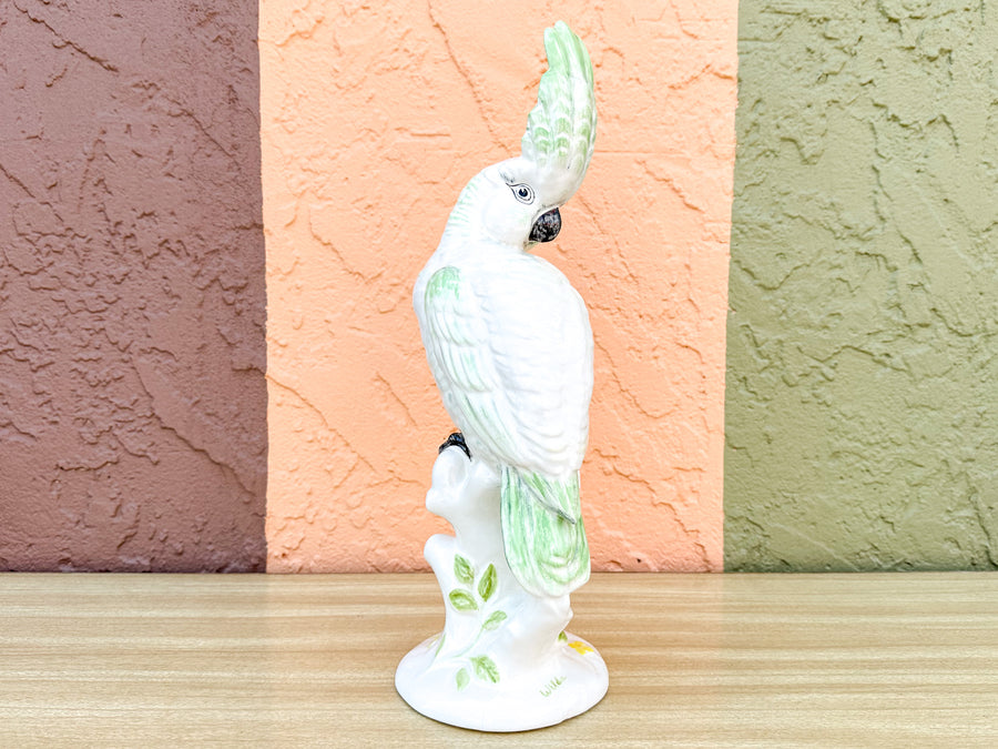 Yellow and Green Tropical Cockatoo