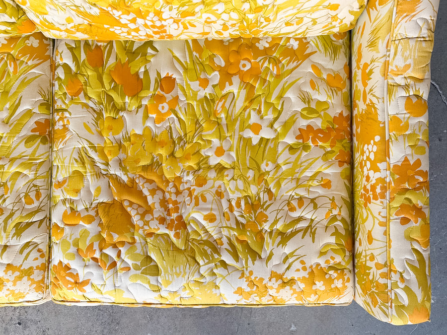 Flower Power Upholstered Sofa