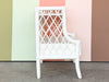 Cute Lattice Rattan Nightstand