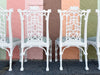 Set of Six Fretwork Pagoda Dining Chairs