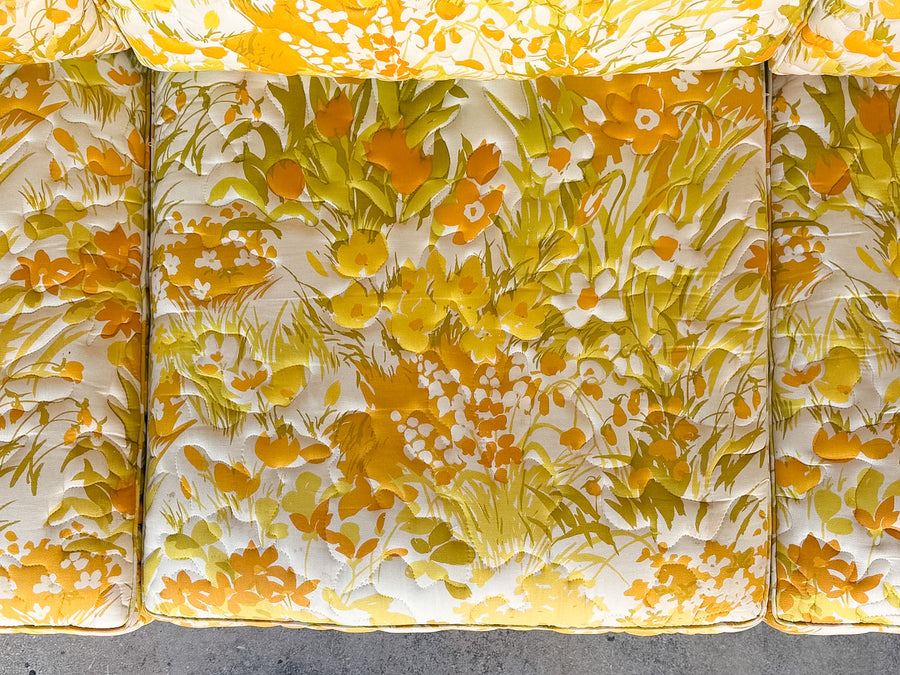 Flower Power Upholstered Sofa